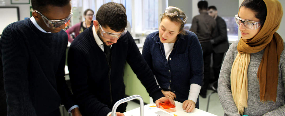 Bento Lab in a classroom workshop with A-level students